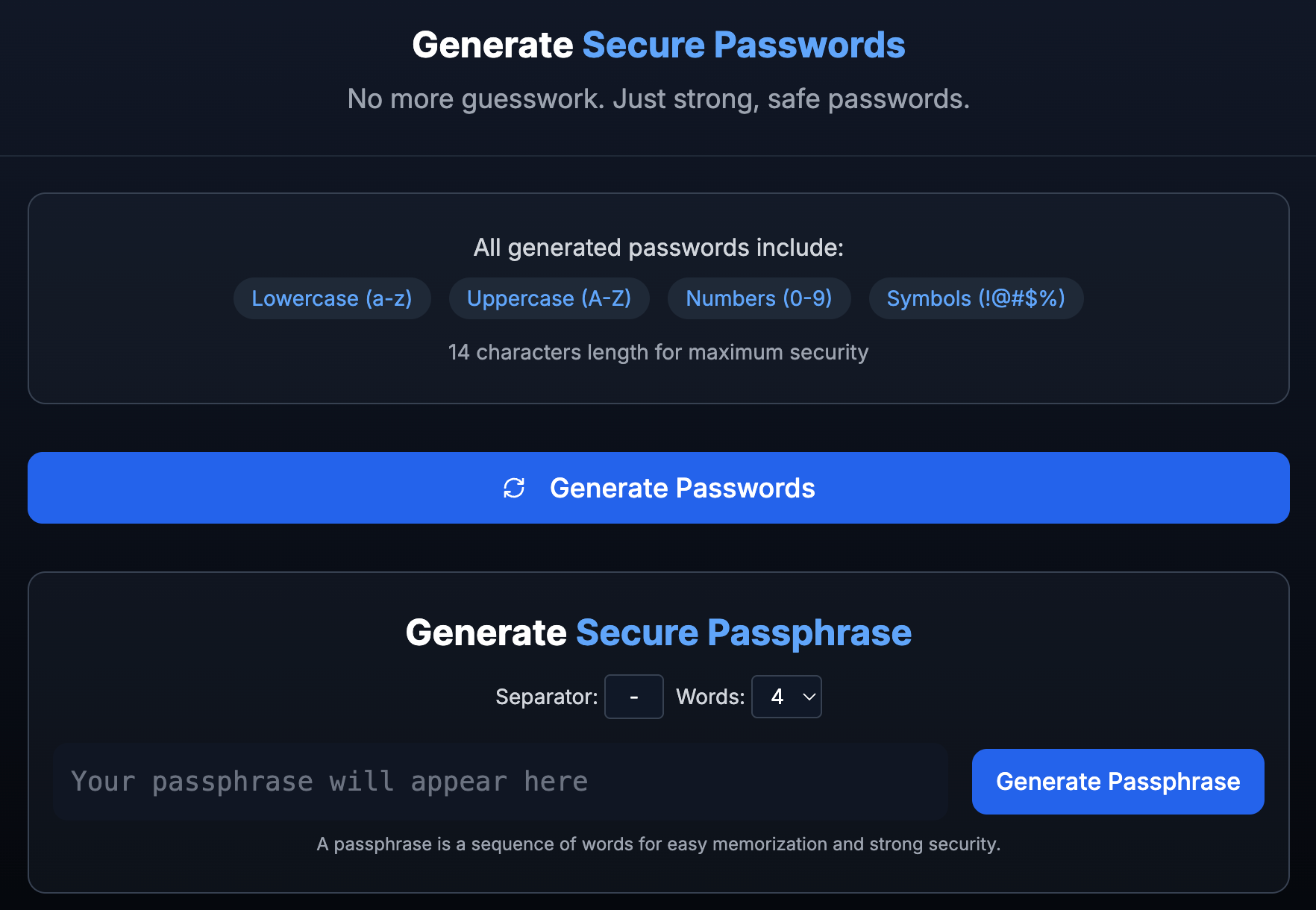Password Generator